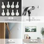 Celestdeco Watercolor Mountain Framed Canvas Wall Art Set, Boho Forest Wall Decor, Nature Green Pines Wall Painting, Forest Wilderness Artwork for Living Room, Bedroom, Dining Room, Office - 20"x40"x1