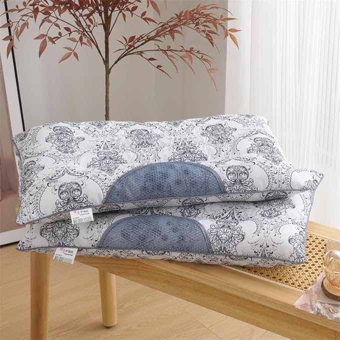 Cassia Magnetic Neck Care Sleeping Health Pillow, Pair of Sleeping Pillows