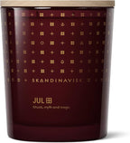 Skandinavisk JUL 'Christmas' Scented Candle with 2 Wicks, Special Edition, Scent Notes: Baked Gingerbread, Winter Cloves and Spiced Oranges, Vegan Formula, 12.3 oz.