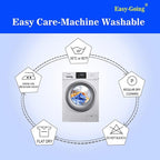 Easy-Going Sectional Couch Covers for Dogs L Shape Sofa Cover Reversible Sofa Slipcover Chaise Lounge Cover Furniture Protector Cover for Pets Dog Cat (30 x 50 inches, Light Gray/Ivory)