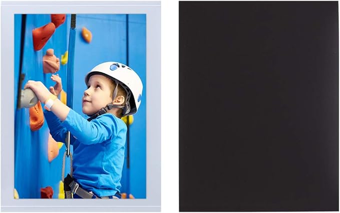 HIIMIEI 20 Pack Wallet Size Magnet Photo Frame Refrigerator 2.5x3.5, 2x3 Magnetic Picture Frame Fridge wih Removable Protected Film