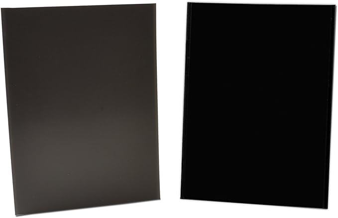 Magtech Magnetic Photo Pocket Picture Frame, Black, Holds 4x6 Inch Photos, 10 Pack, Made in the USA (10046)