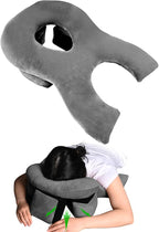 Face Down Pillow for Sleeping - Height Adjustable Face Down Pillow After Eye Surgery, Prone Pillow for Bed Stomach Sleeping, Prone Pillow, Home Massage Pillow, Retinal Vitrectomy Recovery Equipment