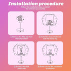 Smart Touch Control Bedside Table Feather Lamp Night Light with USB Charging for Girl, Baby, Alexa Voice Compatible, 9W 800LM Dimmable RGB Color Changing Lamp for Bedroom Nursery Desk Decor