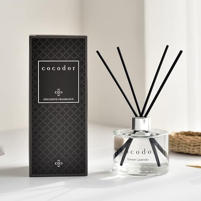 COCODOR Signature Reed Diffuser/Refreshing Air / 6.7oz(200ml) / 2 Pack/Reed Diffuser, Reed Diffuser Set, Oil Diffuser & Reed Diffuser Sticks, Home Decor & Office Decor, Fragrance and Gifts