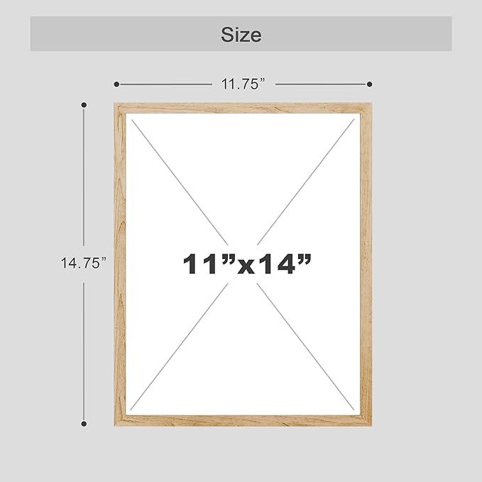 SIGNWIN Framed Vintage Wildflower Wall Art, Set of 4 Plant Drawing Wall Decor Prints, Nature Wilderness Wall Décor for Living Room, Bedroom - 11"x14" Natural