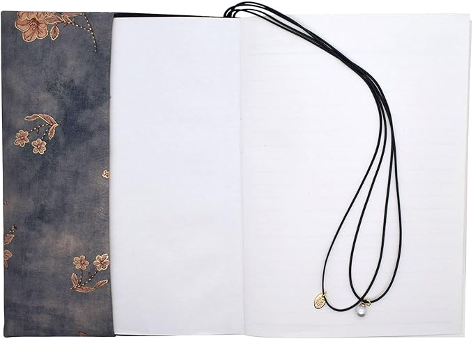 BLBMH A5 Book Covers for Paperbacks Book Cover Fit for 5.5x8.3 inch Adjustable Book Sleeve Cover for A5 Diary Books Fabric Softcover Protector for Notebook - Flower 4 Green