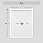 SIGNWIN Framed White Pastel Tropical Island Ocean Beach Shore Wall Art, Set of 4 Landscape Colorful Wall Decor Prints, Nature Wilderness Wall Décor for Living Room, Bedroom - 11"x14" White