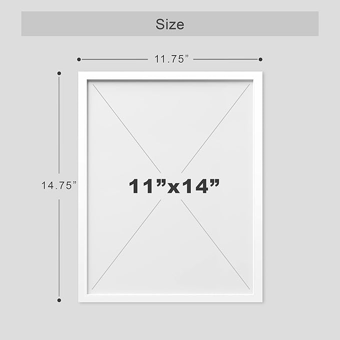 SIGNWIN Framed Rocky Storm Cloud Sky Beach Ocean Wall Art, Set of 4 Landscape Colorful Wall Decor Prints, Nature Wilderness Wall Décor for Living Room, Bedroom - 11"x14" White