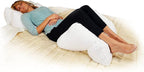 Contour Flip Pillow - 10-in-1 Rest Positions Wedge Pillow for Gentle, Plush Elevation for Back, Knees, Legs or Stomach Support Comfort & Relief - Standard Size (20 inch Width - Pillow ONLY)