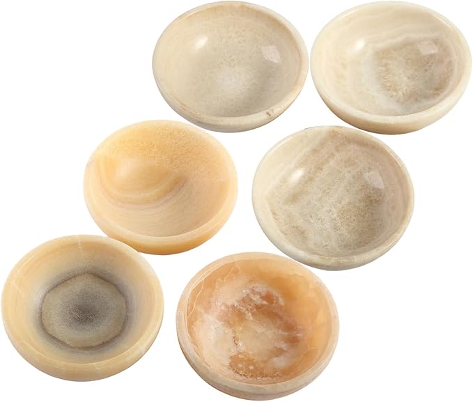 Koville Mexican Natural Onyx Incense Holder, Incense Holders for Sticks, Sturdy Incense Burner Ash Catcher, Ideal for Meditation, Relaxing, Easy to Clean(Mexico Onyx)