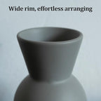 Ceramic Flower Vase, Small Vase for Centerpieces, Modern Vases for Home Decor- 3 Pcs