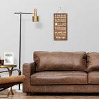 We Are A Team Motivational Signs - Hanging Wooden Team Gift, Quotes Wall Art For Leader I1