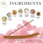 Raajsee Japanese Rose Incense Sticks 100 Gm Pack-100% Pure Organic Natural Hand Rolled Free from Chemicals-for Church,Aromatherapy,Relaxation,Meditation & Sensual Therapy