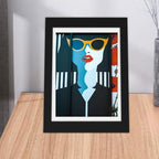 [4-Pack Kids Artwork Frames Changeable - Kids Art Frames Front Opening 8.5 x 11 Holds 150 Pics, Artwork Frames for Kids Art, Kids Art Frame Ideal for Portfolio, Pictures, Drawings (Black)