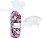 DIY Pink Rose Petal Fragrant Bag Set:1 Pack of Dried Flowers + 5 mesh Bags,Scented Potpourri Bags|Dried Petals for Bowls & Vases| Long-Lasting Aroma for Home Décor, Office, Bathroom, Gift Use.