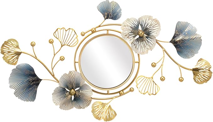 Lucky Monet Wall Art Decor Large Metal Wall Art Modern Geometric Circular Decor Wall Sculptures Wall Hanging Decoration for Living Room Dinning Room Bedroom Entryway Kitchen (Style 3)