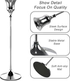 Candlestick Holders Silver, 6 Packs Taper Candle Holder for Candlesticks, Candle Sticks Holder Decor for Home Decor