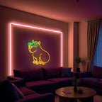 Neon Sign Gamer Funny Neon Signs for Wall Man Cave Decor USB Powered Dimmable Birthday Party Gift Led Signs for Bedroom Wall art Large Neon Lights for Girls or Boys Bedroom