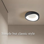 LED Ceiling Light Fixture White Flush Mount Ceiling Light Round Modern Light Fixture 4000k