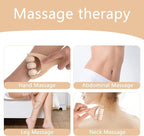 3Pcs Wood Therapy Massage Sticks, Wooden Massage Rollers, Hand Massage Tools Manual Hand Muscle Roller for Relaxes Thigh, Leg, Hands Full Body Muscle