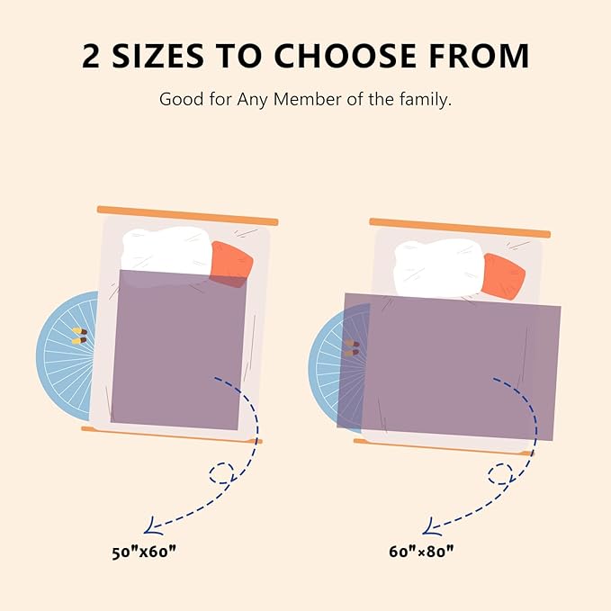 L'AGRATY Chunky Knit Blanket Throw: 50''x60'' Chenille Chunky Knitted Throw Blanket for Bed Couch - Handmade Thick Big Cable Knit Blanket - Large Crochet Rope Blanket for Home Decor(Deep Purple)