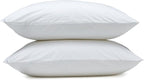 Amazon Basics Down Alternative Bed Pillows and Pillow Protector Case 2-Piece Set, 26 in x 20 in, Soft Density, Standard - Pack of 2, White
