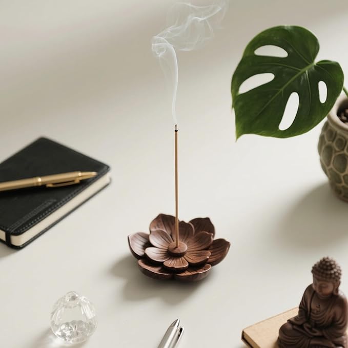 Sandalwood Incense Sticks, 120pcs Natural Sandalwood and Handmade Incense Sticks, Charcoal Free and 45 Minute Burn Time for Home Fragrance, Meditation, Yoga, Spiritual Healing