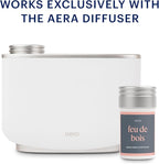 Aera Feu de Bois - Essential Oil for Home - Wood Burning Fragrance - Notes of Smokey Embers and Driftwood - Scent Refill - Works with The Aera Diffuser