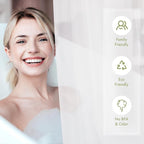 AmazerBath Shower Liner, 72x78 Plastic Frosted Shower Curtain Liner, PEVA Cute Shower Curtain Liners, Vinyl Waterproof Shower Curtain Liner with 3 Magnets, Lightweight Shower Curtains for Bathroom