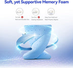 inight Memory Foam Pillows, Foam Pillows for Sleeping, Soft Tex Pillow Memory Foam, Bed Pillows for Back Sleepers & Side Sleepers Pillows- 1 Pack Standard Size, Oeko-TEX & CertiPUR-US Certified