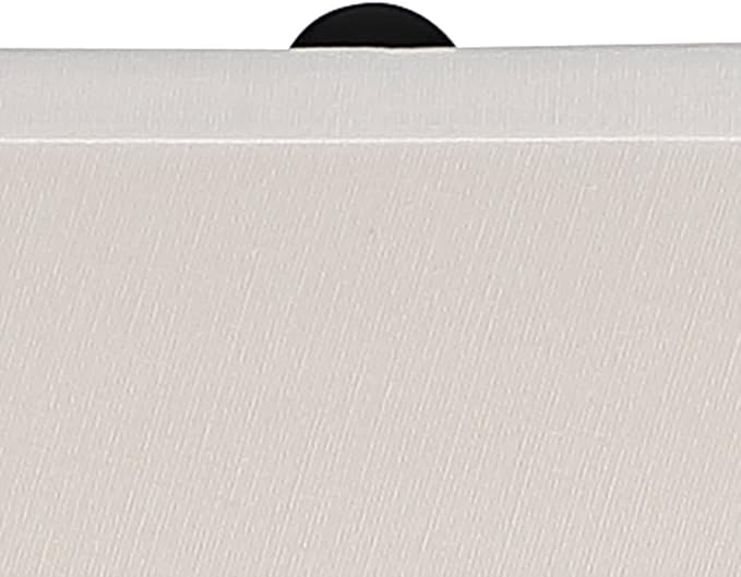 Possini Euro Design Deacon Modern Gooseneck Desk Lamp with USB Charging Port and Outlet 26" High LED Black Metal Oatmeal Linen Fabric Shade for Living Room Bedroom House Bedside Nightstand Office