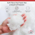 Trendy Home 12x18 Throw Pillow Insert (Pack of 2, White), Bed and Couch Pillows Stuffer Hypoallergenic, Lumbar Support Decorative Home Outdoor Pillow Filler (Non Woven, 2 Pack)