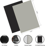 Sliver-Grey Magnetic Picture Frame 4X6 for Refrigerator 10 Pack,Photo Magnets Sleeves
