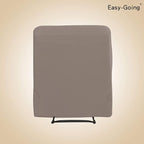 Easy-Going Recliner Stretch Sofa Slipcover Sofa Cover 4-Pieces Furniture Protector Couch Soft with Elastic Bottom, Spandex Jacquard Fabric Small Checks(Recliner,Taupe)