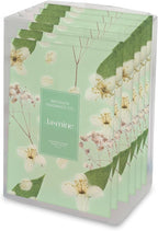 Brooklyn Fragrance Co. Spring Florals Sachet Bags – Jasmine Scented Pouches – Perfect Aroma for Drawers, Closets, Cars and Bathrooms – Long-Lasting Fresh Scent Sachets (6- Pack)