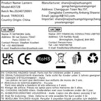 TRIROCKS Set of 2 Decorative Vintage Candle Lanterns 14.5"&20" H Farmhouse Outdoor Hanging Lanterns with Tempered Glass for Porch, Balcony, Patio, Home, Centerpieces, Indoor, Outdoor(Black)