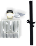 LOVSPA Reed Diffuser Set, White Tea Scented Oil Diffuser with Sticks, Home Fragrance Accessories for Bathroom Shelf Decor, Aroma Diffusers for Home or Office Desk, USA Made