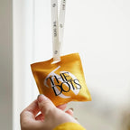 KRD Series Cute Scented Candles & Hanging Freshener Gift Set, 3 Ceramic Jar Candles with Pet Stickers, 1 Ribbon Sachet, 4 Scents for Home & Car