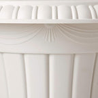 PL00TP Classic Traditional Plastic Urn Planter Indoor/Outdoor, 16" x 18", Taupe