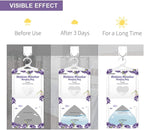 CANAGER Hanging Moisture Absorber, Freesia Moistureproof Hanging Bag，Dehumidifier Bag (8 packs) Hanging Closet Dehumidifier Bags, Moisture Absorb 12.5 oz