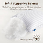 MIULEE 22x22 Pillow Inserts, Firm and Fluffy Decorative Throw Pillows for Couch Sofa Bed, Down Alternative with 100% Cotton Cover Pack of 4