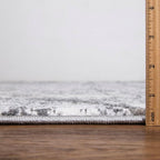 Keen Home Design Area Rugs - 10x14 Non-Shedding, Abstract Rugs for Kitchen, Living Room, Bedroom, Dining Room, Entryway - Size: 9'10" x 14', Abstract Cream/Grey