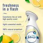 Febreze Air Freshener Spray, Odor-Fighting Room Spray, Heavy Duty Bundle, Heavy Duty Kitchen, Heavy Duty Crisp Clean, Musty Odor Fighter Scent Mix, 8.8oz, 3 Count