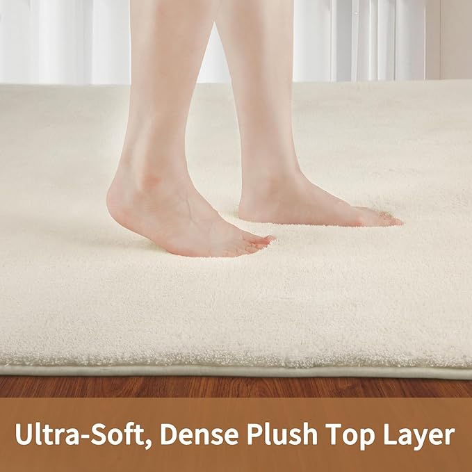 Sour Lemon 5x7 Area Rugs for Living Room, Soft Large Area Rug Fluffy Rugs for Bedroom，Machine Washable Area Rug Non Slip Carpet Rug for Living Room Playroom Kids Room Home Decor