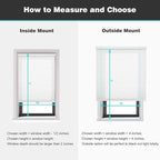 Changshade Cordless Cellular Shades, Light Filtering Honeycomb Shades for Windows, Pull Down Pleated Blinds, Easy to Install for Indoor Windows and French Doors,29" W x 72" H, Grey