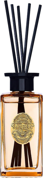 M&SENSE 6.3 oz Large Reed Diffuser Set | Pumpkin Apple Pie Scent Oil Diffuser with Sticks | Hotel Collection Non-Toxic Essential Oil |for Bedroom Bathroom Living Room