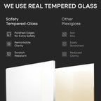 Homeforia A1 Poster Frame Natural Wood, High End Oak 23.4 x 33.1 Large Wooden Picture Frames Matted to 16.5 by 23.4 for Photo, A1 Size Light Wood Frames with Mat A2, Tempered Glass, Wall Kit, Set of 1