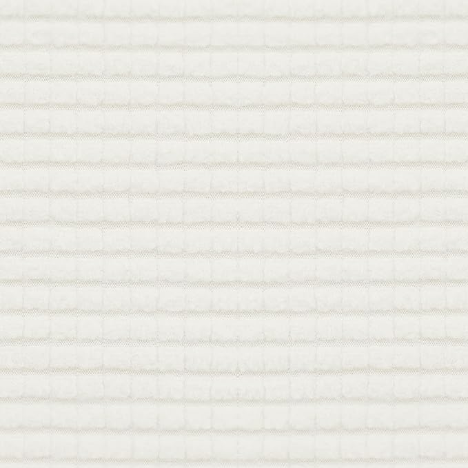 Easy-Going 4 Pieces Oversized Recliner Stretch Sofa Slipcover Sofa Cover Furniture Protector Couch Soft with Elastic Bottom, Polyester Spandex Jacquard Fabric Small Checks Cream,X-Large