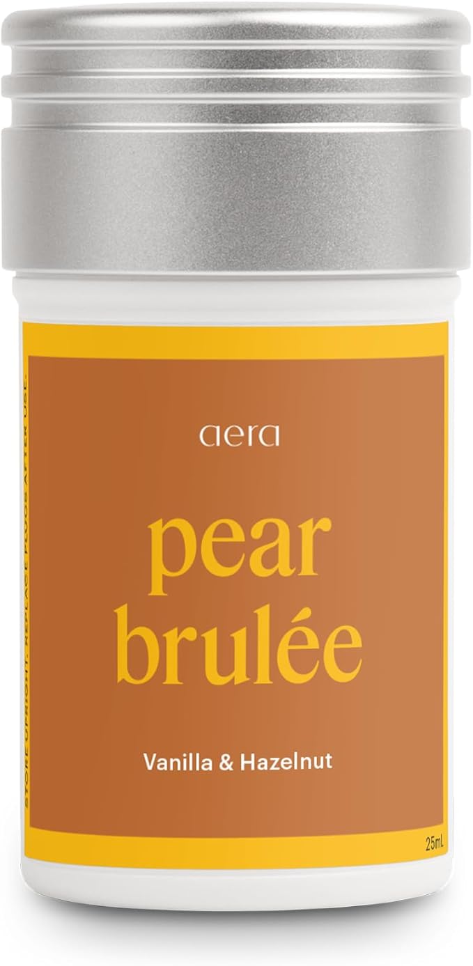 Aera Pear Brulee - Essential Oil for Home - Delightful and Delicious Fragrance - Notes of Vanilla and Hazelnut - Scent Refill - Works with The Aera Diffuser